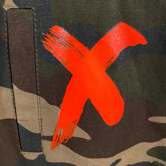 Military Style Hooded Zip Up - Picture 3 of 4